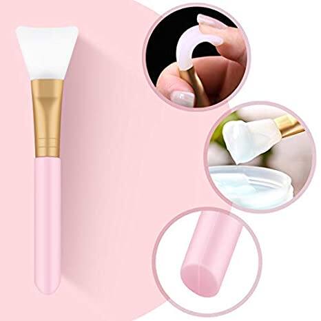 Picture of 1 Silicone Face Mask Brushes Silicone Face Mask Brush, Mask Beauty Tool, Soft Silicone Facial Mud Mask Applicator Brush 1Pcs. - DIY Makeup Tools