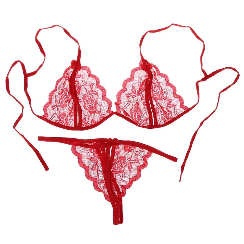 Picture of Sexy Lace & Net Non-Padded Bra for Women - Transparent, Stylish, Comfortable Fit