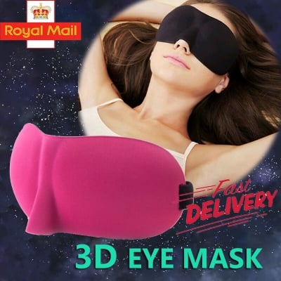 Picture of Serenily Super Smooth Sleep Mask - 1 Pack Lightweight Sleeping Mask, 3D Contoured Shape Blindfold Mask, Mask for Travel, Eye