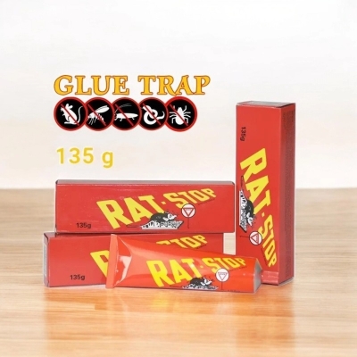 Picture of 135g Super Strong Mouse Glue Trap | Non-Toxic & Disposable | Traps Rats, Cockroaches, Snakes & Bugs | Powerful Adhesion for Over 480 Hours | Best for Home, Office & Warehouse Pest Control-Multicolor