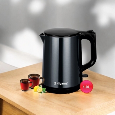 Picture of  Electric Kettle 1.8L, 1500W, Stainless Steel, Double Wall, Cool Touch Teapot, Auto Shut-Off, Boil-Dry Protection, Available in Multiple Colors, 220V 50Hz for Quick Boiling -Multicolor