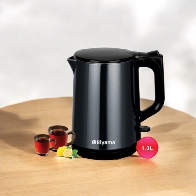 Picture of  Electric Kettle 1.8L, 1500W, Stainless Steel, Double Wall, Cool Touch Teapot, Auto Shut-Off, Boil-Dry Protection, Available in Multiple Colors, 220V 50Hz for Quick Boiling -Multicolor