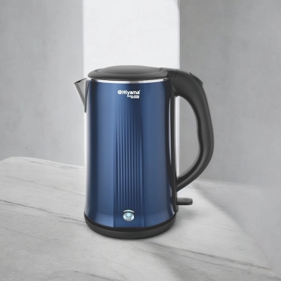Picture of  Premium Stainless Steel Electric Kettle 1.8L 1800W, Auto Power Off, Anti-Dry Protection, Double Body Design, Multiple Color Choices, 220V 50Hz for Fast and Safe Boiling -Multicolor