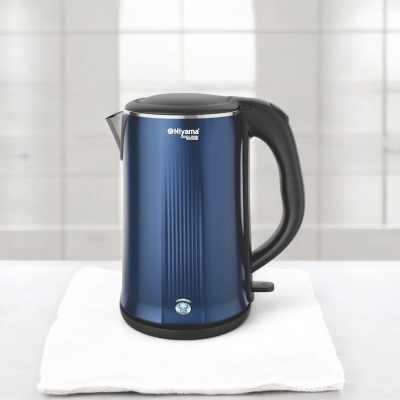 Picture of  Premium Stainless Steel Electric Kettle 1.8L 1800W, Auto Power Off, Anti-Dry Protection, Double Body Design, Multiple Color Choices, 220V 50Hz for Fast and Safe Boiling -Multicolor