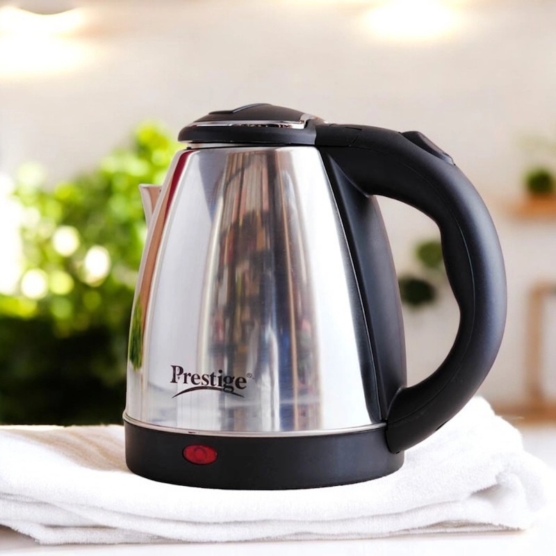 Picture of  Compact Stainless Steel Water Boiling Kettle, 2L, 1500W – Features Temperature Control, Keep Warm Function, and Boil Dry Protection – Portable Electric Kettle in Silver for Quick and Safe Hot Water Heating -Multicolor