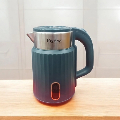 Picture of  Prestige 2.5L Electric Kettle, 1500W Power, Stainless Steel & Plastic Body, Fast Boiling, Auto Shut-Off, Multiple Color Options, 220V 50Hz, Safe & Durable Kettle for Home & Office Use -Multicolor