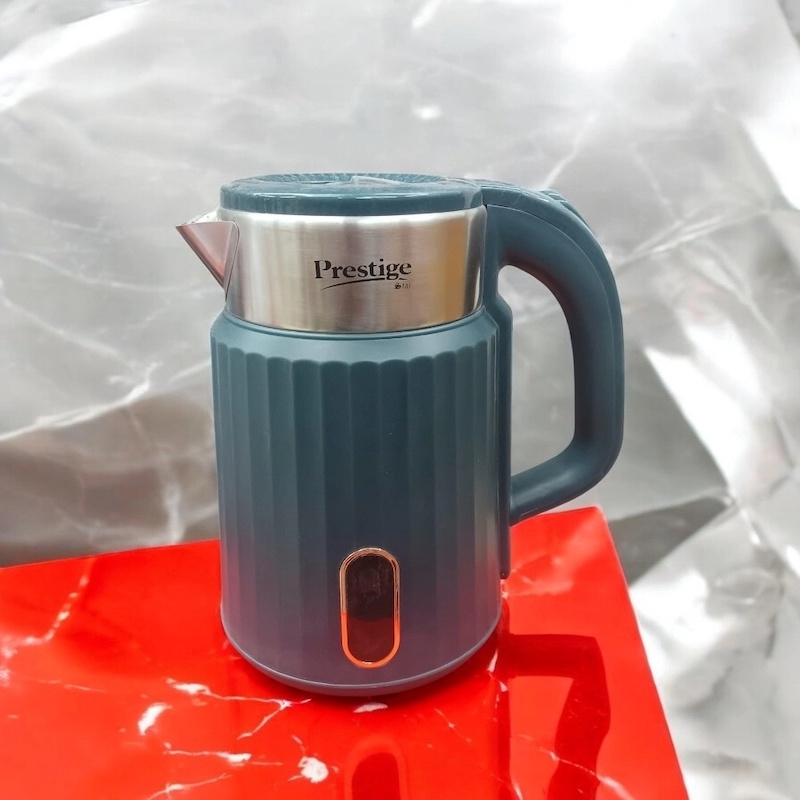 Picture of  Prestige 2.5L Electric Kettle, 1500W Power, Stainless Steel & Plastic Body, Fast Boiling, Auto Shut-Off, Multiple Color Options, 220V 50Hz, Safe & Durable Kettle for Home & Office Use -Multicolor