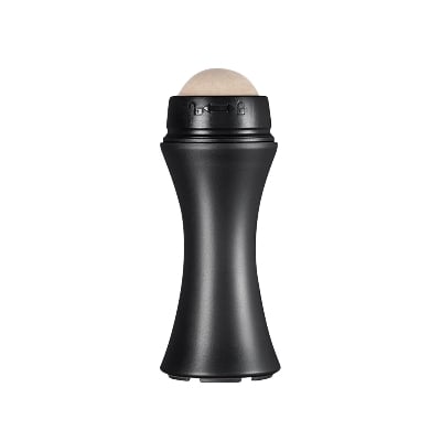 Picture of Oil-Absorbing Volcanic Face Roller, Reusable Facial Skincare Tool For At-Home Or On-The-Go Mini Massage - Black Head Remover
