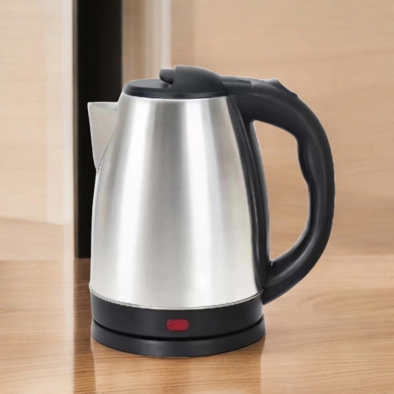 Picture of  Portable Stainless Steel Hot Water Kettle, 2L, 1500W – Smart Electric Design with Boil Dry Protection, Keep Warm Function, and Temperature Control – A Sleek Modern Kettle in Silver for Efficient Heating -Multicolor