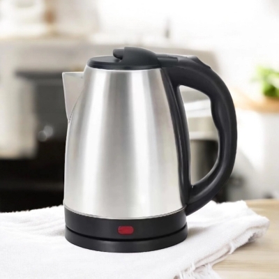 Picture of  Portable Stainless Steel Hot Water Kettle, 2L, 1500W – Smart Electric Design with Boil Dry Protection, Keep Warm Function, and Temperature Control – A Sleek Modern Kettle in Silver for Efficient Heating -Multicolor