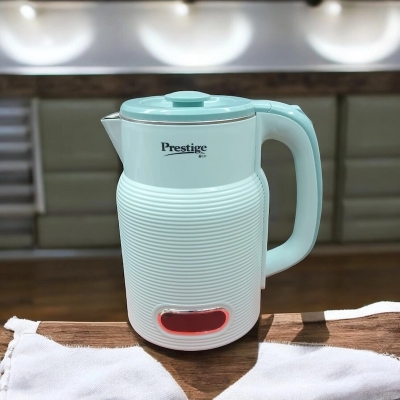 Picture of  Prestige Electric Kettle 2.5L, 1500W, Stainless Steel & Plastic, Auto Shut-Off, Fast Boiling Water Heater, 220V 50Hz, Multiple Color Choices for Safe & Durable Use in Home and Office -Multicolor