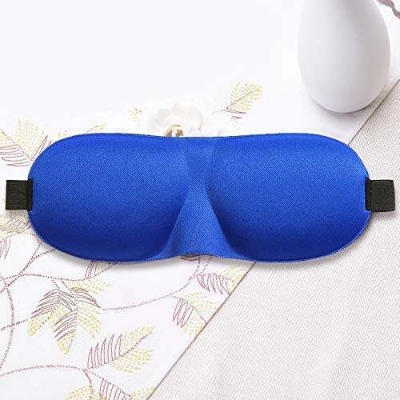 Picture of 3D Eye Mask For Sleeping,Machine Washable, Sleep Mask For Women, Blinder Blindfold Airplane With Travel Pouch - Eye Mask