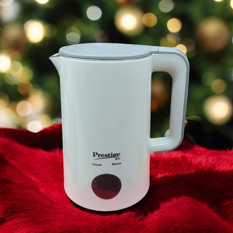 Picture of  Prestige Stainless Steel Electric Kettle 2.3L, 1500W, Fast Boiling, Durable Stainless Steel & Plastic Body, Multiple Color Options, Auto Shut-Off, 220V 50Hz for Home & Office Use -Multicolor