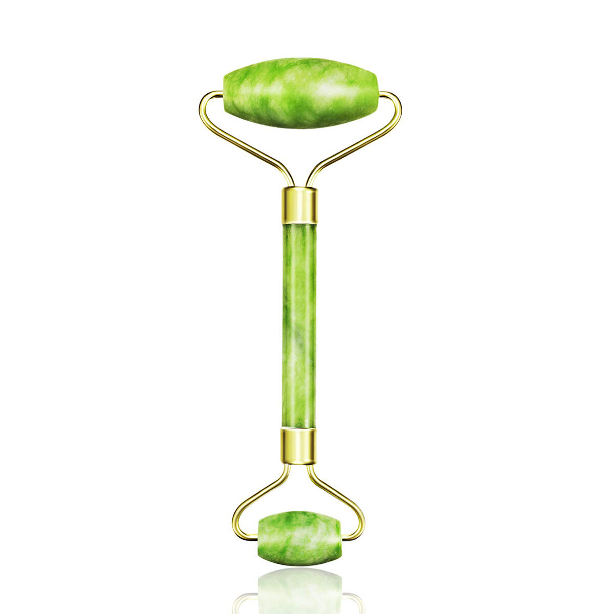 Picture of Jade Roller, Face Roller, Facial Beauty Roller Skin Care Tools, Quartz Massager for Face, Eyes, Neck, Body Muscle Relaxing and Relieve Fine Lines and Wrinkles