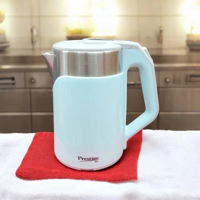 Picture of Speed-Boil 1500W Electric Kettle 2.3L, Cordless Water Boiler with LED Indicator, Auto Shut-Off, Boil-Dry Protection, BPA-Free, Stainless Steel & Plastic, 220V 50Hz, Fast, Safe Boiling.-Multicolor
