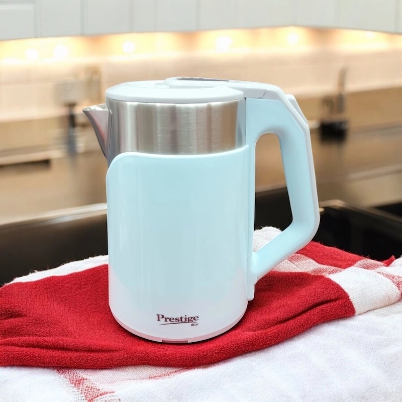 Picture of Speed-Boil 1500W Electric Kettle 2.3L, Cordless Water Boiler with LED Indicator, Auto Shut-Off, Boil-Dry Protection, BPA-Free, Stainless Steel & Plastic, 220V 50Hz, Fast, Safe Boiling.-Multicolor