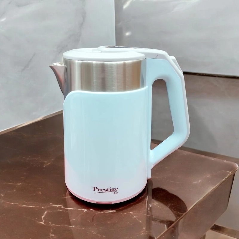 Picture of Speed-Boil 1500W Electric Kettle 2.3L, Cordless Water Boiler with LED Indicator, Auto Shut-Off, Boil-Dry Protection, BPA-Free, Stainless Steel & Plastic, 220V 50Hz, Fast, Safe Boiling.-Multicolor