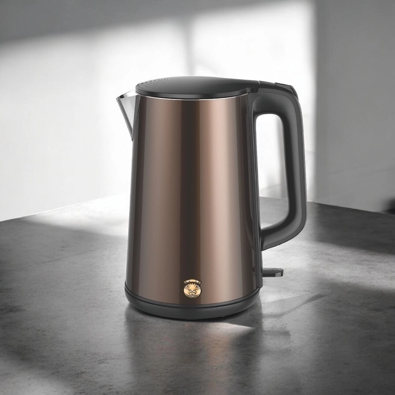 Picture of 1.8L Stainless Steel Electric Kettle, 1500W Water Boiler, Insulated with Auto Shut-Off, Designed for Pantry and Office Use, 220V 50Hz, Multiple Colors, Safe and Fast Boiling Solution.-Multicolor