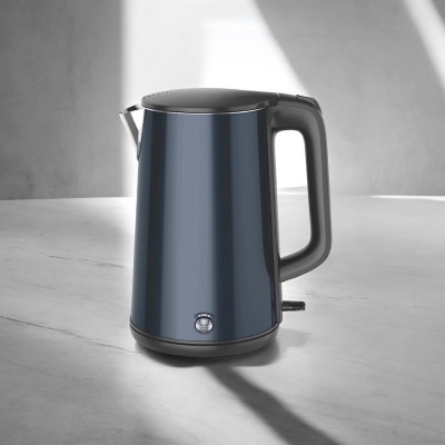 Picture of 1.8L Electric Kettle, Durable Stainless Steel Design, 1500W Hot Water Boiler with Insulation and Auto Shut-Off, Perfect for Pantry or Office, Multiple Colors, 220V 50Hz, Safe Boiling Solution.-Multicolor