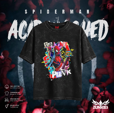 Picture of Spider-Man - Zunkies Acid Washed Premium Collection