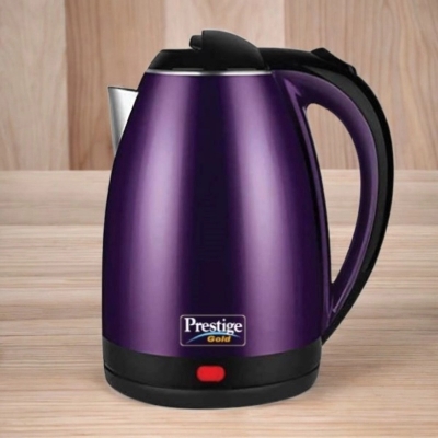 Picture of 1.8L Stainless Steel Electric Water Kettle, 1500W, Temperature Control, Boil-Dry Protection, Keep Warm Function, Multiple Color Options, 220V, 50Hz – Portable and Efficient Hot Water Kettle (1 Pc)-Multicolor