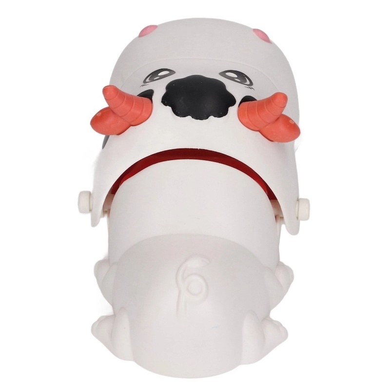 Picture of Cow-Shaped Push Teeth Game for Kids – Improve Reaction Time and Relieve Stress with This Funny Bite Finger Dentist Toy. Ideal for Parties, Travel, and Family Fun!-White