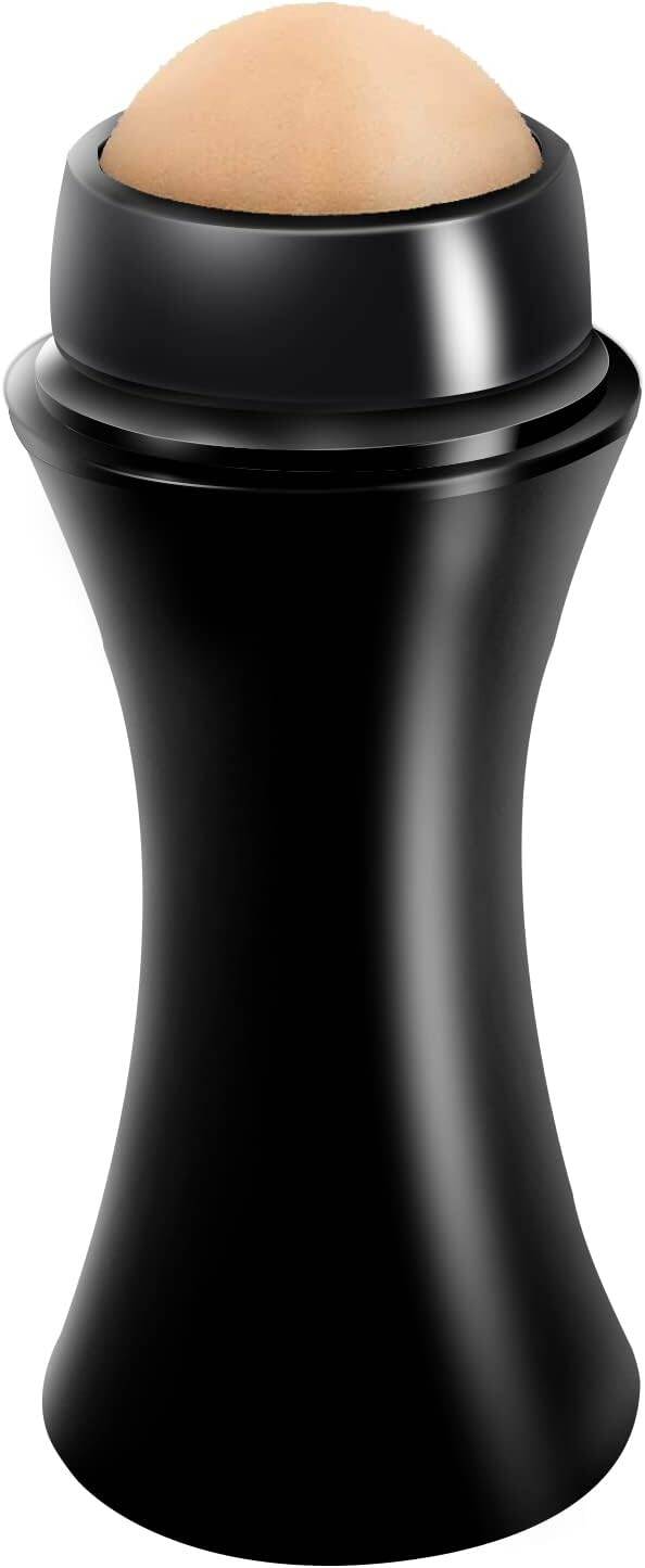 Picture of Oil-Absorbing Volcano Roller, Portable and Reusable anti-oil Facial tool, Oil Control Anytime, Anywhere, Suitable for Home Travel or out for Facial Massage