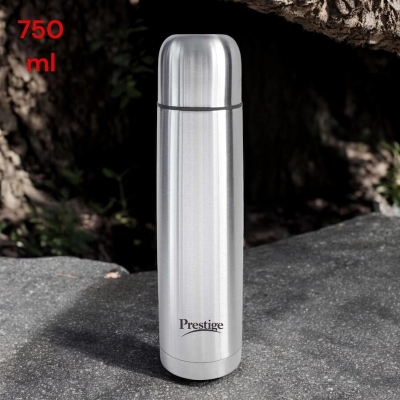 Picture of Durable and Stylish Prestige Flask - 750ml Stainless Steel Bottle for Hot or Cold Drinks with Leak-Proof Design-Multicolor