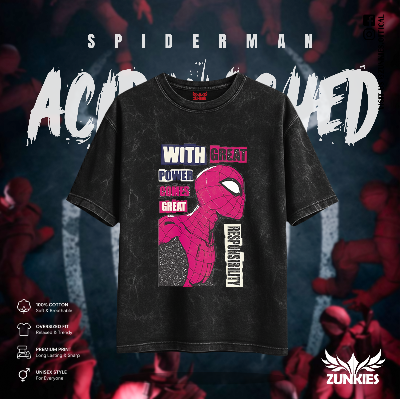Picture of Spider-Man - Zunkies Acid Washed Premium Collection