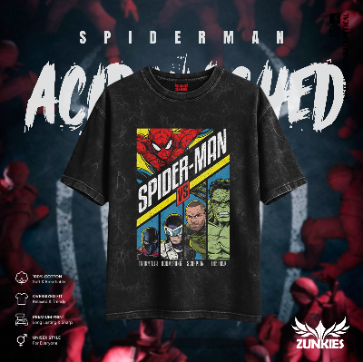 Picture of Spider-Man - Zunkies Acid Washed Premium Collection