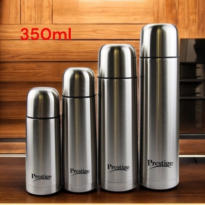 Picture of 350ml Prestige Stainless Steel Tumbler - Durable Silver Build, Ideal for Coffee, Tea, and Cold Beverages-Silver