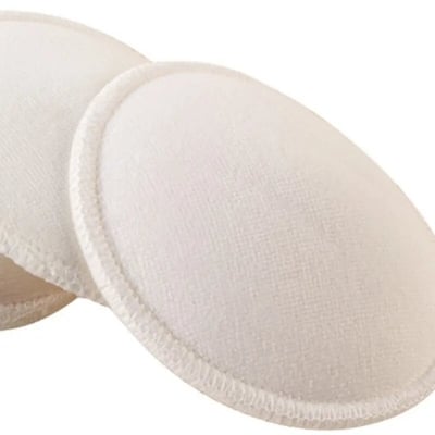 Picture of 4 Pcs Anti-overflow Nursing Bra Pad Anti Overflow Breast Pads Maternity Women Nursing Bra Washable Breast Pad