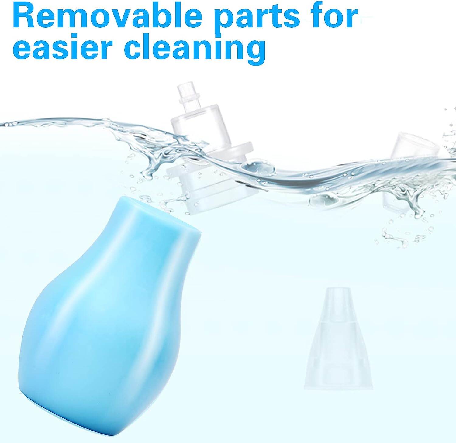 Picture of 1 PCS Nasal Aspirator for Baby,Baby Nose Cleaner, Snot Nasal Suction,Baby Nasal Care, Relieve Congested and Stuffy Noses ,Silicone Vacuum Safety Sucker Newborn Cleaning Tool