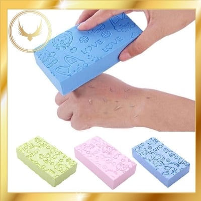 Picture of Exfoliating Bath Sponge, 1 pcs Ultra Soft Body Skin Bath Shower Spa Brush Massager Dead Skin Removal Bathing Sponges