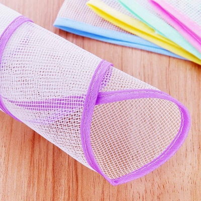 Picture of 3 PCS Protective Ironing Scorch-Saving Mesh Pressing Pad Mesh Cloth, No Melt Pressing Cloth for Easy Ironing and Protectio