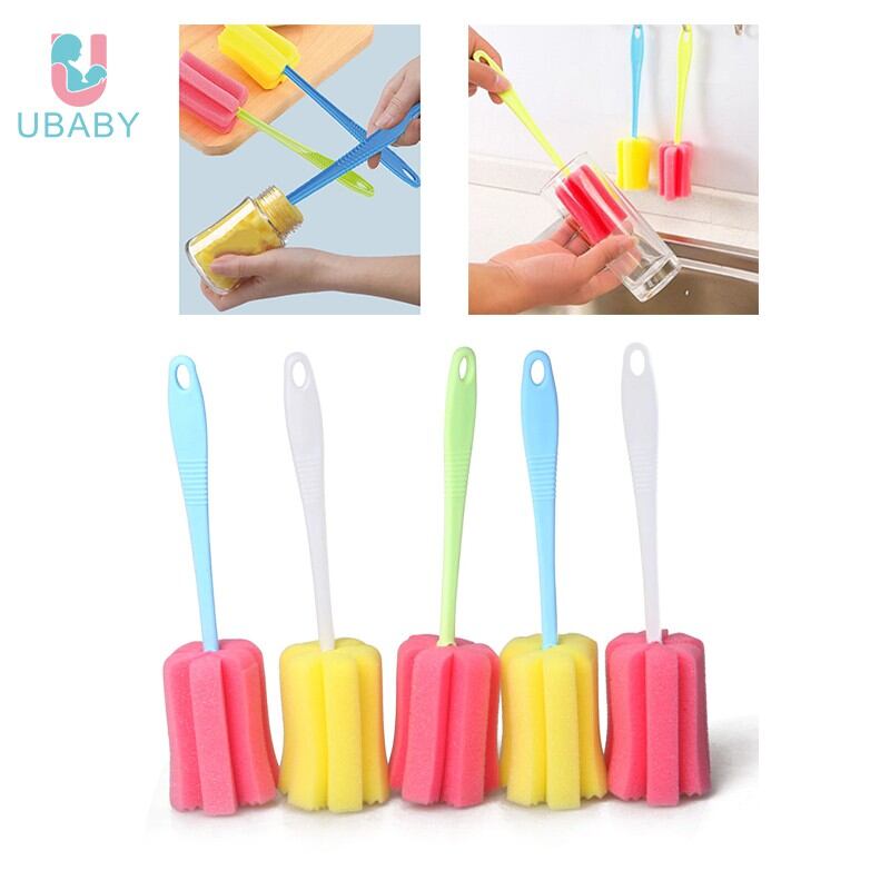Picture of Retai;lCare® 1PC Kitchen Cleaning Tool Sponge Brush for Wineglass Bottle Coffe Glass Cup (Random Color)