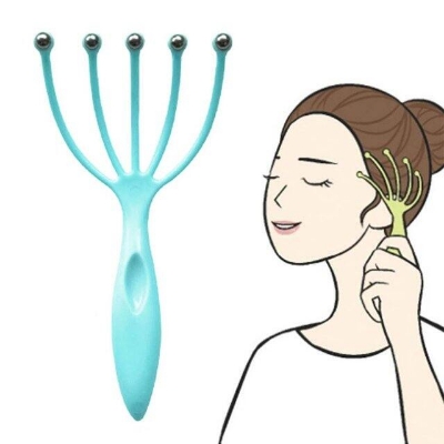 Picture of Yeesabella 1 PCS Scalp Massager Head Massager Handheld Claw Massager for Deep Relaxation & Stress Reduction in Office Home SPA