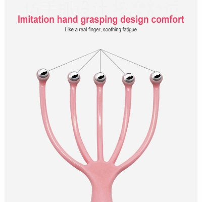 Picture of Yeesabella 1 PCS Scalp Massager Head Massager Handheld Claw Massager for Deep Relaxation & Stress Reduction in Office Home SPA