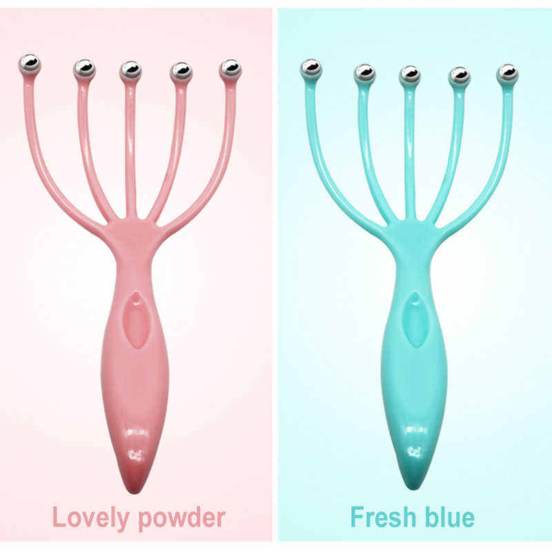 Picture of Yeesabella 1 PCS Scalp Massager Head Massager Handheld Claw Massager for Deep Relaxation & Stress Reduction in Office Home SPA