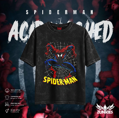 Picture of Spider-Man - Zunkies Acid Washed Premium Collection