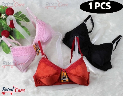 Picture of Bra for girl Standard  Foam Bra for girls or women Qualityfull Half Lace foam Bra  Body Fitting Stylish And Comfortable Bra (1PCS)