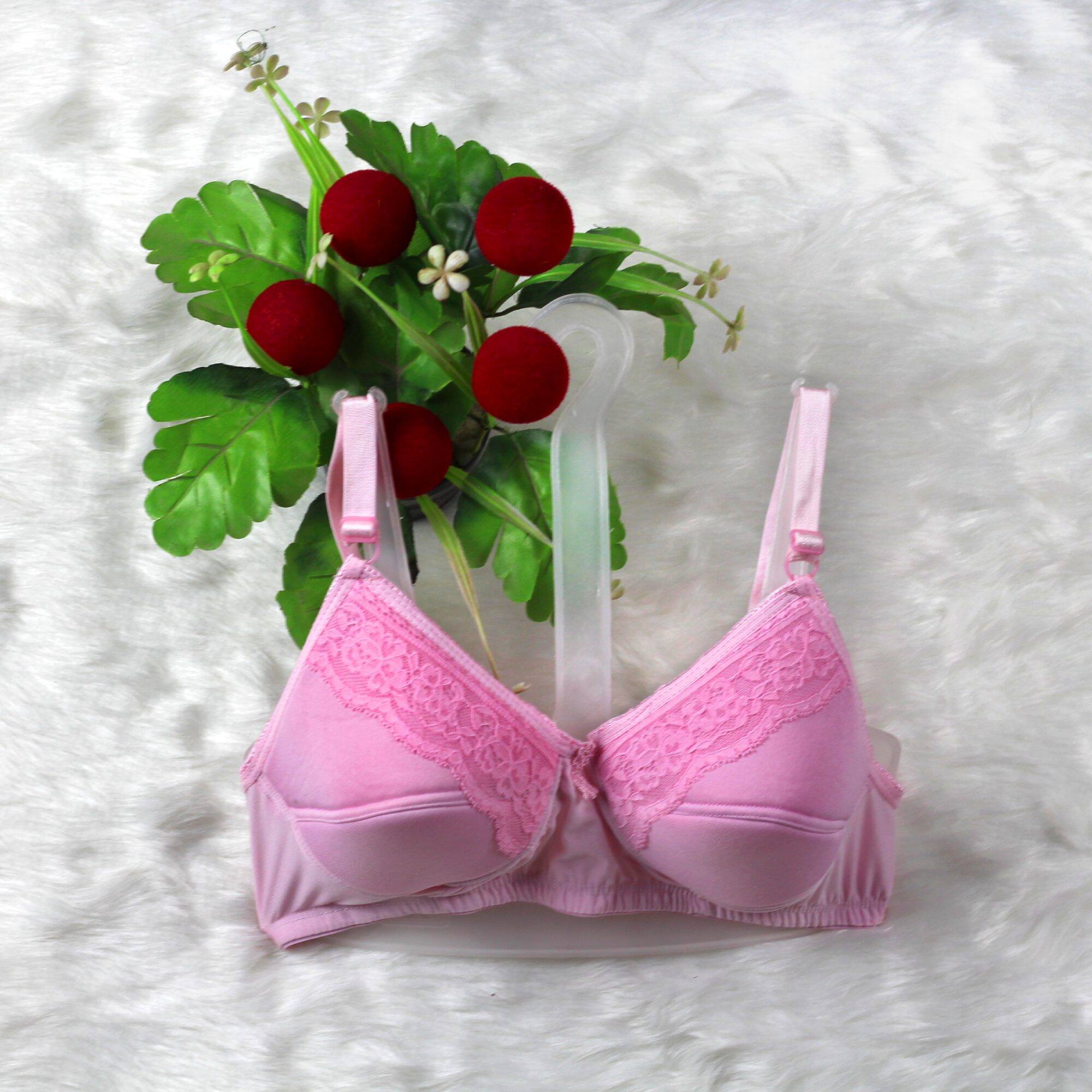 Picture of Bra for girl Standard  Foam Bra for girls or women Qualityfull Half Lace foam Bra  Body Fitting Stylish And Comfortable Bra (1PCS)