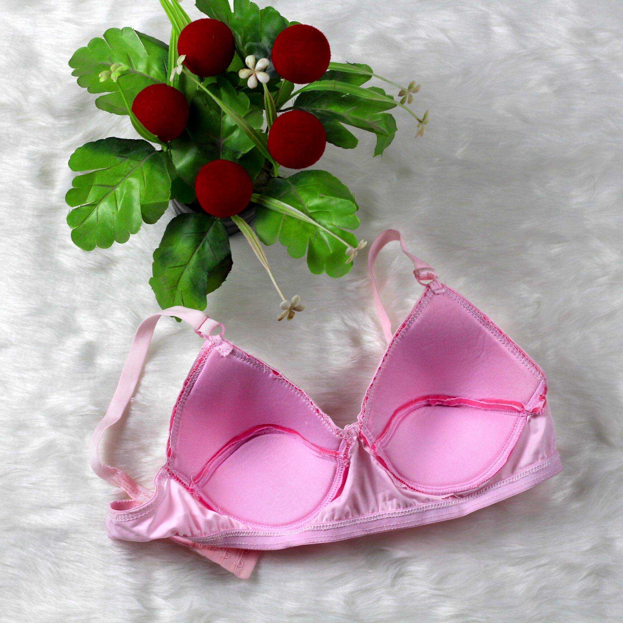 Picture of Bra for girl Standard  Foam Bra for girls or women Qualityfull Half Lace foam Bra  Body Fitting Stylish And Comfortable Bra (1PCS)