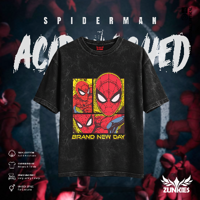 Picture of Spider-Man - Zunkies Acid Washed Premium Collection
