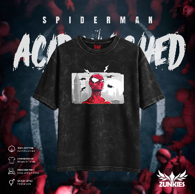 Picture of Spider-Man - Zunkies Acid Washed Premium Collection