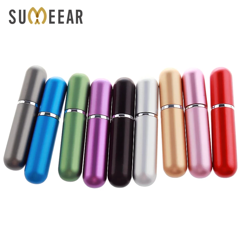 Picture of Perfume Travel Refillable,5ML Perfume Atomisers, 3 Pcs Mini Portable Spray Bottles,Round Tube Perfume Bottles Set for Home Business Trip Travel