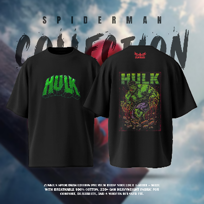 Picture of Spider-Man - Zunkies Premium Collection - Oversized Drop Shoulder T-shirt