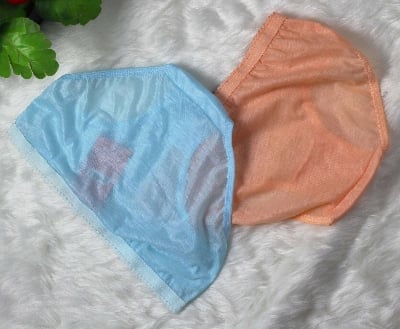 Picture of 3PCS Women's Cotton Flower Print Underpants Panty | Panties |  Comfortable and Stylish Underwear Thai Style Flower Panty Women's Wear cotton panty flower print panty