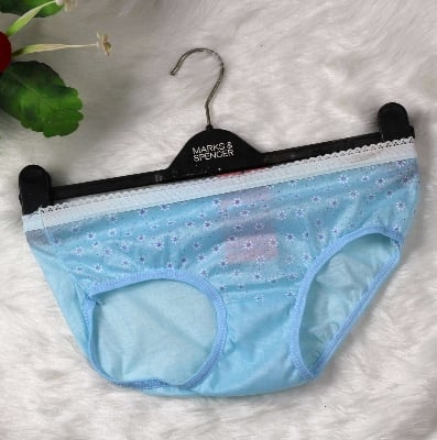 Picture of 3PCS Women's Cotton Flower Print Underpants Panty | Panties |  Comfortable and Stylish Underwear Thai Style Flower Panty Women's Wear cotton panty flower print panty