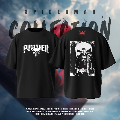 Picture of Spider-Man - Zunkies Premium Collection - Oversized Drop Shoulder T-shirt